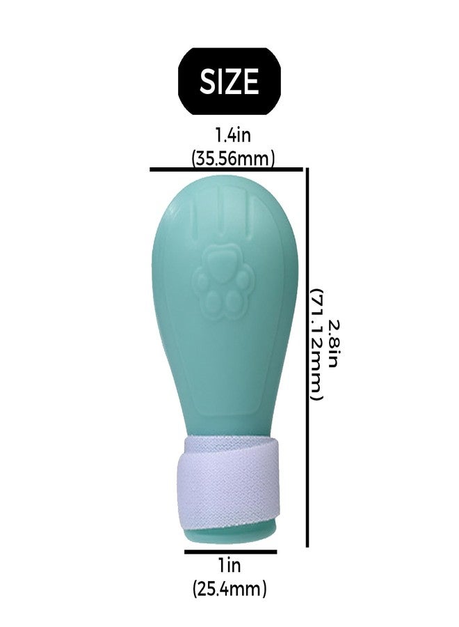 LINYUEARUI 4pcs cat Specific cat Boot Paws Cover Protection paw Shoe paw Wound Boots Silicone Scratch resistants Cats Gloves Shower, Silicone Cats paw Cover, Scratch Resistant, bite resistants - Image 2